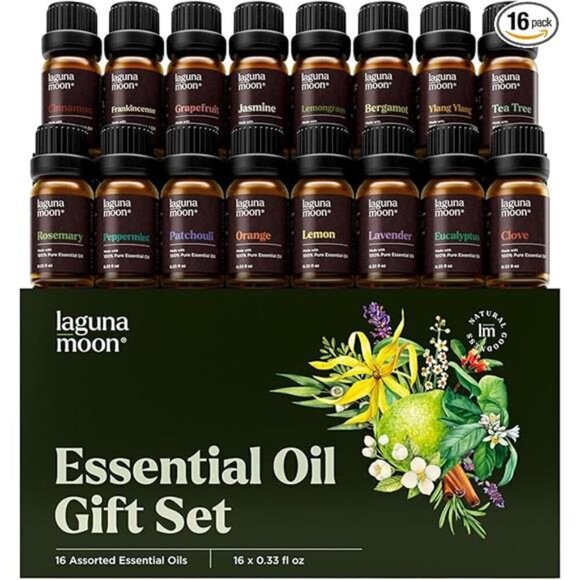 Essential Oils Set - 16 Pcs Premium Grade Home Essentials Oils - for Diffusers - Picture 14 of 14